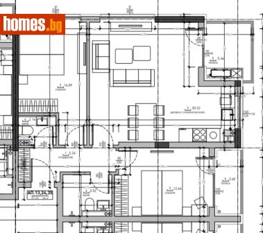 Тристаен, 102m² - Апартамент за продажба - 120749730