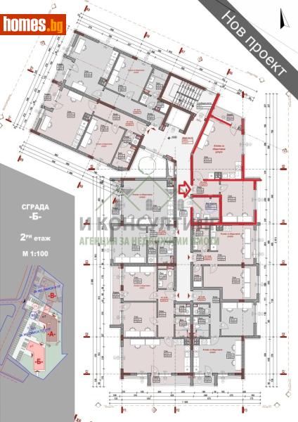 Двустаен, 72m² - Жк. Младост 3, София - Апартамент за продажба - I Consulting - 120755213