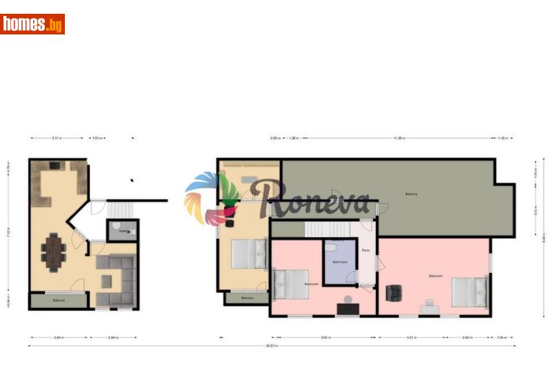Многостаен, 285m² - Кв. Дружба, Варна - Апартамент за продажба - РОНЕВА ООД - 120762830