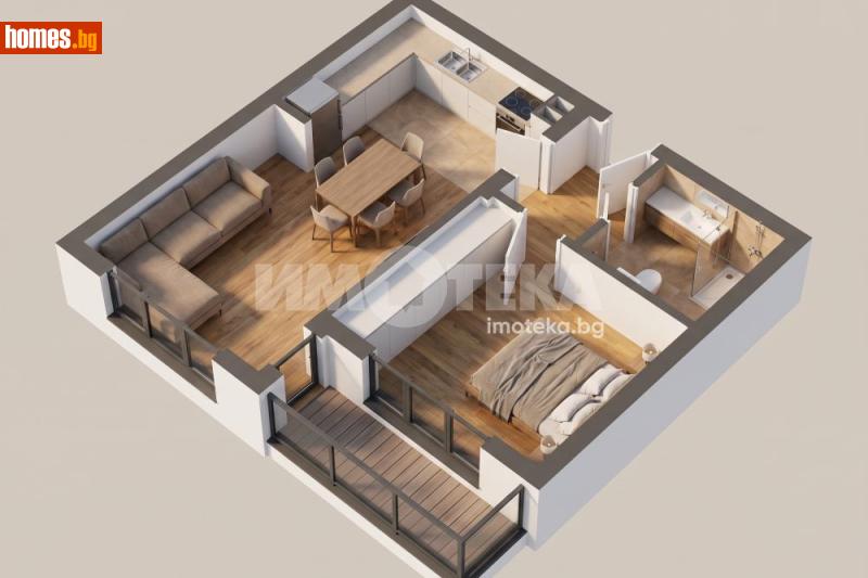 Двустаен, 63m² - К.к.Св.Константин и Елена, Варна - Апартамент за продажба - ИМОТЕКА АД - 120765799