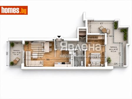 Двустаен, 98m² - Апартамент за продажба - 120765922