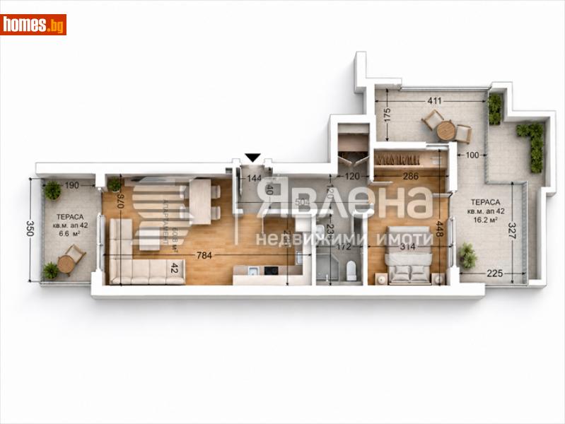 Двустаен, 98m² - Кв. Манастирски Ливади, София - Апартамент за продажба - ЯВЛЕНА - 120765922