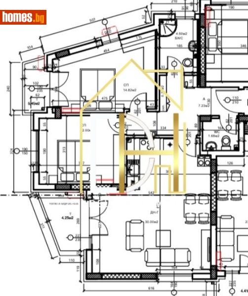 Тристаен, 115m² - Жк. Христо Смирненски, Пловдив - Апартамент за продажба - Deluxe Homes - 120766451
