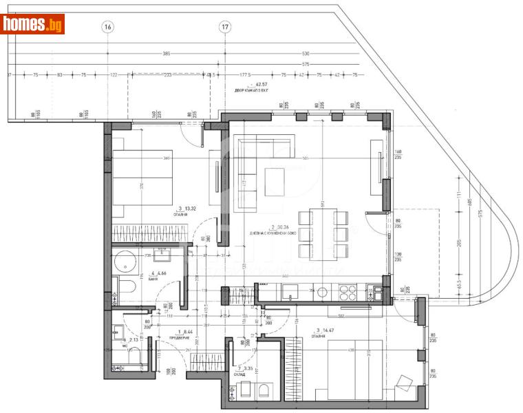 Тристаен, 106m² - Кв. Малинова Долина, София - Апартамент за продажба - Примо Плюс - 120770691