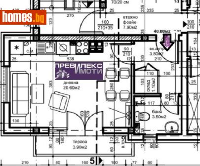 Едностаен, 49m² - Апартамент за продажба - 120788183