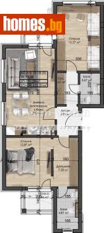Тристаен, 123m² - Апартамент за продажба - 120789614