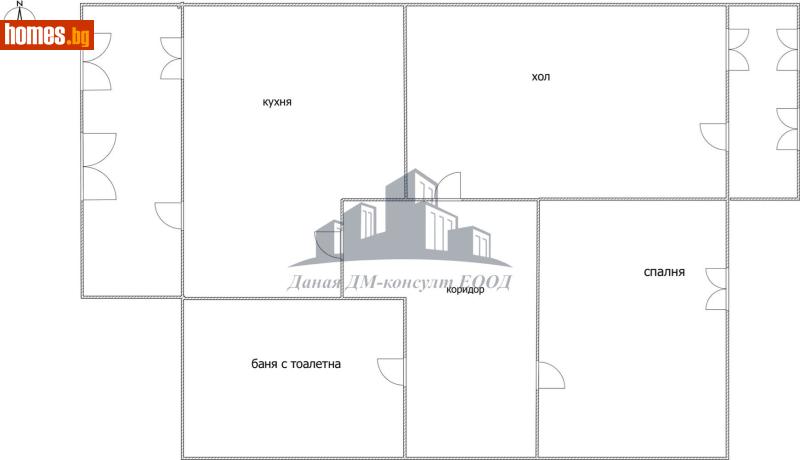 Двустаен, 58m² - Жк. Тракия, Шумен - Апартамент за продажба - Даная ДМ - консулт ЕООД - 120799215