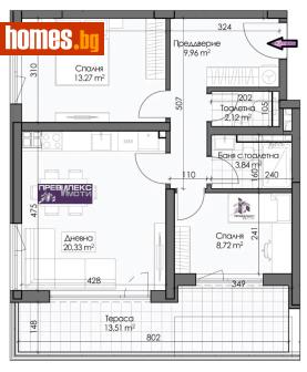 Тристаен, 100m² - Апартамент за продажба - 120803647
