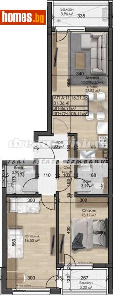 Тристаен, 106m² - Жк. Овча Купел, София - Апартамент за продажба - ДРИЙМ ВИЖЪН НЕДВИЖИМИ ИМОТИ - 120804587