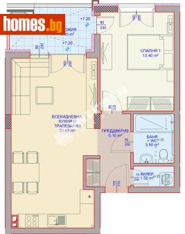 Двустаен, 98m² - Апартамент за продажба - 120814692