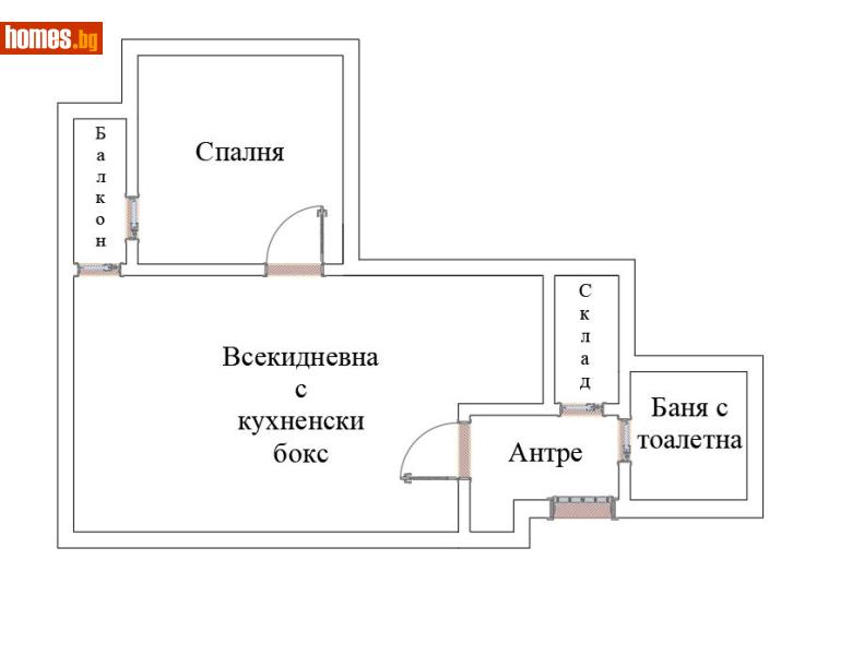 Двустаен, 68m² - Кв. Манастирски Ливади, София - Апартамент за продажба - Абела - 120834936