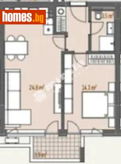 Двустаен, 70m² - Апартамент за продажба - 120841411