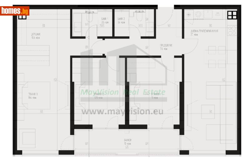 Четиристаен, 144m² - Кв. Кръстова Вада, София - Апартамент за продажба - Myvision Real Estate - 120842358