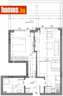 Двустаен, 66m² - Апартамент за продажба - 120864715