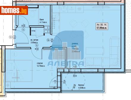 Двустаен, 66m² - Апартамент за продажба - 120905008
