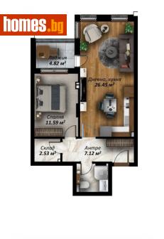 Двустаен, 83m² - Апартамент за продажба - 120913410