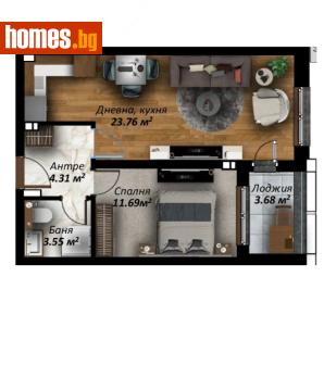 Двустаен, 69m² - Апартамент за продажба - 120913466
