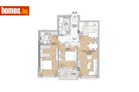 Тристаен, 110m² - Апартамент за продажба - 120914958