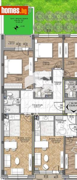 Четиристаен, 120m² - Жк. Овча Купел 1, София - Апартамент за продажба - Билдинг Бокс - 120914996
