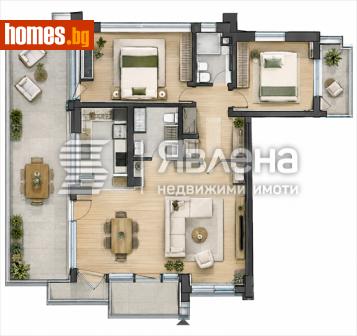 Тристаен, 193m² - Апартамент за продажба - 120949280
