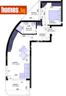Двустаен, 89m² - Апартамент за продажба - 120982013