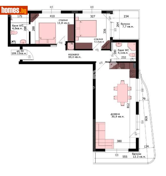 Тристаен, 126m² - Жк. Възраждане, Варна - Апартамент за продажба - МИРЕЛА - 120982070