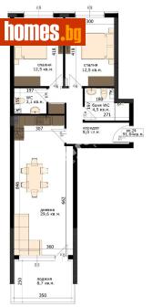 Тристаен, 105m² - Апартамент за продажба - 120982088