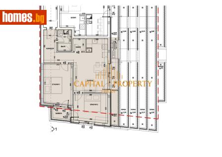 Тристаен, 104m² - Апартамент за продажба - 120992251
