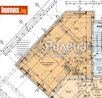Тристаен, 91m² - Апартамент за продажба - 121006692