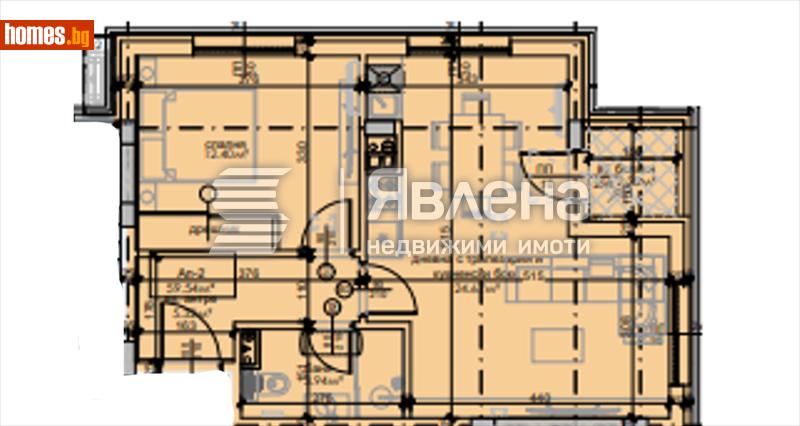 Двустаен, 67m² - Кв. Хладилника, София - Апартамент за продажба - ЯВЛЕНА - 121006693