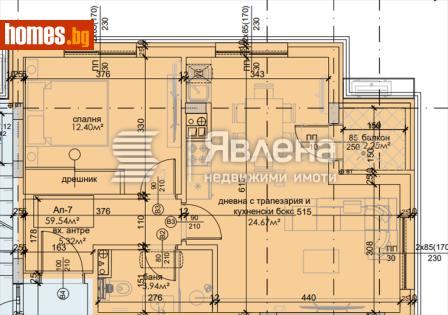 Двустаен, 67m² - Апартамент за продажба - 121006695