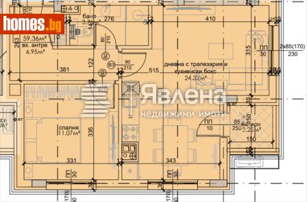 Двустаен, 66m² - Апартамент за продажба - 121006701