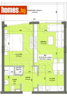 Двустаен, 79m² - Апартамент за продажба - 121017364