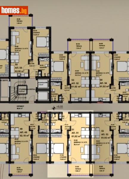 Двустаен, 71m² - Гр.Свети Влас, Несебър - Апартамент за продажба - КОНСУЛТ ИМОТИ СС - 121030896