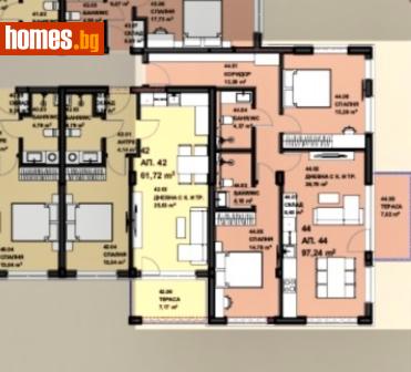 Тристаен, 111m² - Апартамент за продажба - 121030951