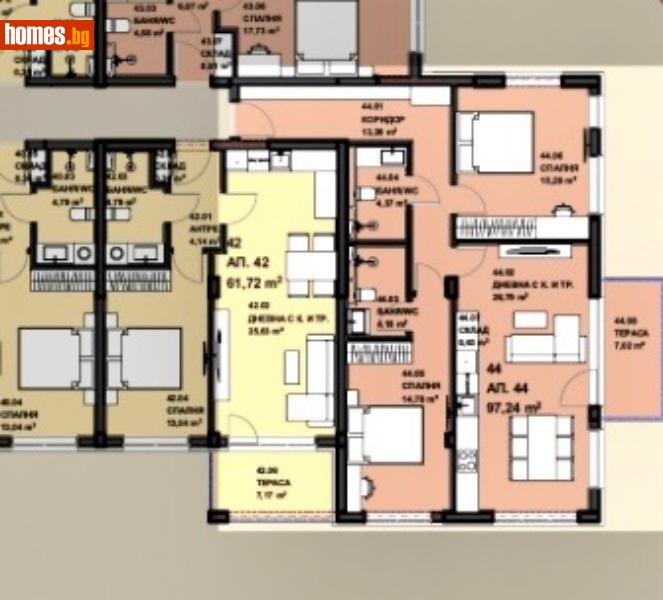 Тристаен, 111m² - Гр.Свети Влас, Несебър - Апартамент за продажба - КОНСУЛТ ИМОТИ СС - 121030951
