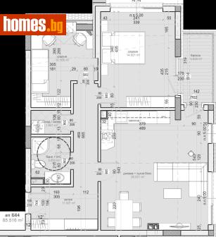 Тристаен, 98m² - Апартамент за продажба - 121035585
