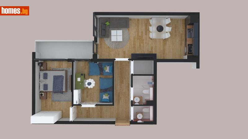 Тристаен, 94m² - Жк. Изгрев, Бургас - Апартамент за продажба - М Груп Недвижими имоти - 121035657