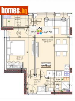 Двустаен, 69m² - Апартамент за продажба - 121048620