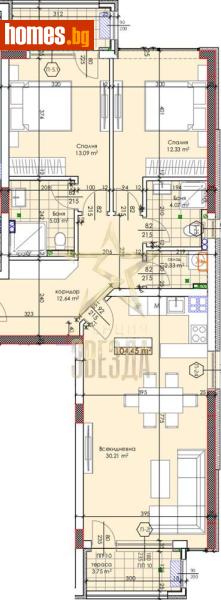 Тристаен, 136m² - Жк. Тракия, Пловдив - Апартамент за продажба - АГЕНЦИЯ ЗВЕЗДА - 121079419