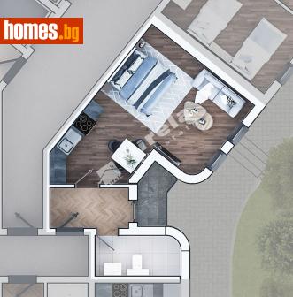 Едностаен, 59m² - Апартамент за продажба - 121080320
