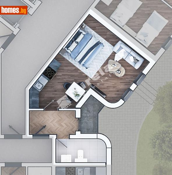 Едностаен, 59m² - Жк. Зона Б19, София - Апартамент за продажба - МИРЕЛА - 121080320