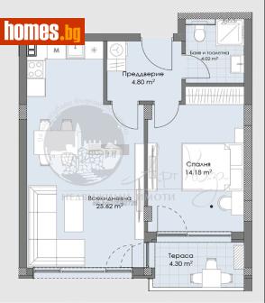 Двустаен, 75m² - Апартамент за продажба - 121088366