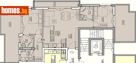 Тристаен, 127m² - Апартамент за продажба - 121096613