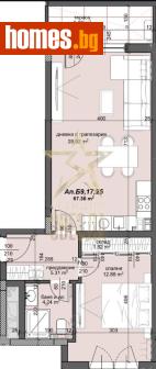 Двустаен, 80m² - Апартамент за продажба - 121125377