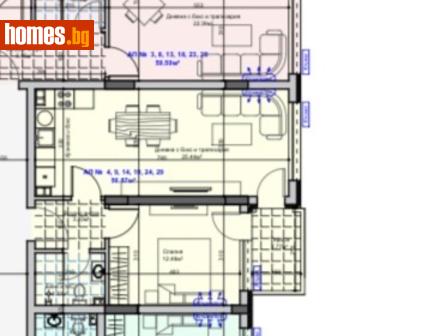 Двустаен, 74m² - Апартамент за продажба - 121133545