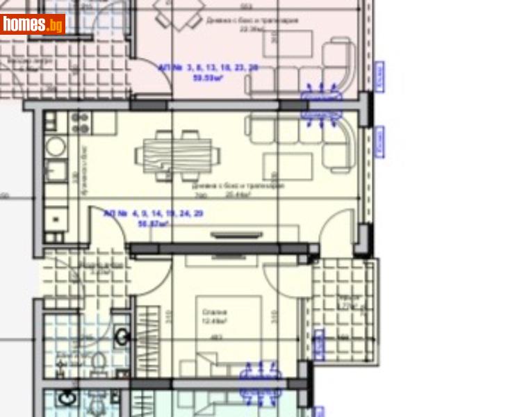 Двустаен, 74m² - Кв. Самара 1, Стара Загора - Апартамент за продажба - КОНСУЛТ ИМОТИ СС - 121133545