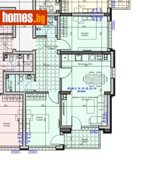 Тристаен, 116m² - Апартамент за продажба - 121133614