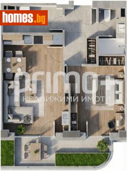 Двустаен, 87m² - Апартамент за продажба - 121136328