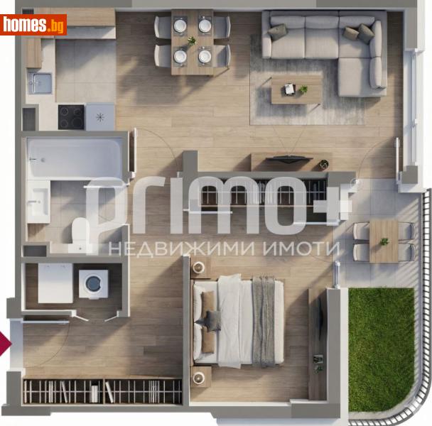 Двустаен, 89m² - Жк. Лозенец, София - Апартамент за продажба - Примо Плюс - 121136468